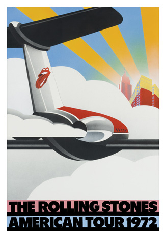 Rolling Stones American Tour poster 1972